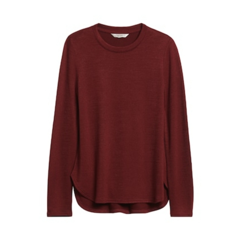 Banana Republic Small Luxespun Long-sleeve T-shirt